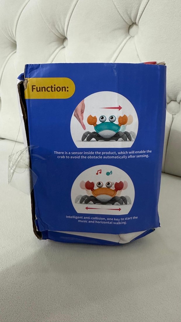 Renkli İndüksiyonlu Eğitim Oyuncağı Emeklemeye Yardımcı Pilli - Görsel 4