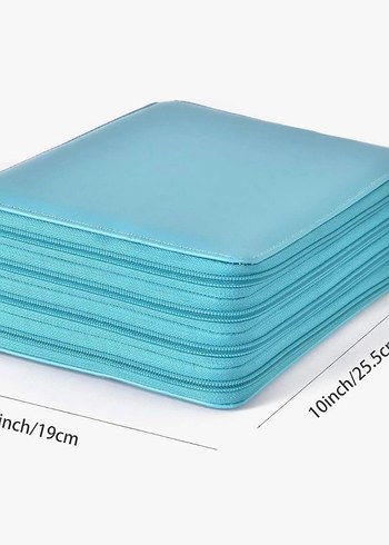 Çok Bölmeli Renkli 184 Parçalı Kalem Kutusu Kalemlik - Görsel 5