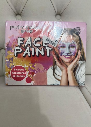 Pastel Pembe Yüz Boyama Seti Maske Çocuk - Görsel 2