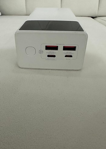 Baseus Beyaz taşınabilir power bank 22,5 Watt 30000 mAh - Görsel 4