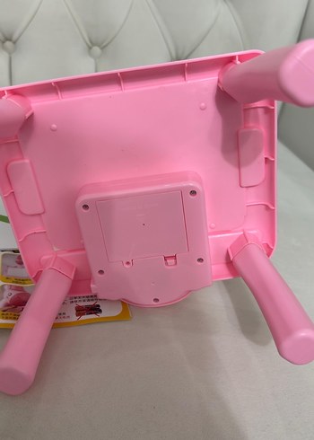 Pembe Dinozor Figürlü Projektör Çizim Eğitim Masası - Görsel 11