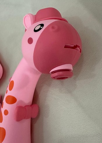 Pembe Dinozor Figürlü Projektör Çizim Eğitim Masası - Görsel 13