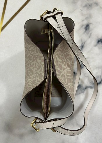 Bej Baskılı Nautica Kadın Omuz Çanta - Görsel 4