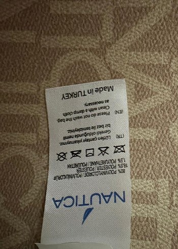 Bej Baskılı Nautica Kadın Omuz Çanta - Görsel 3