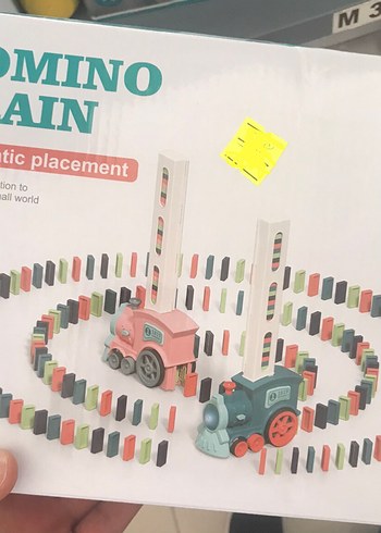  Beden Renkli Domino Tren Oyuncağı ÇOCUK DOMİNO TUĞLA BLOK TREN SETİ