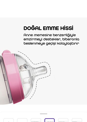 Como Tomo Slikon Antikolik Biberon - Görsel 4
