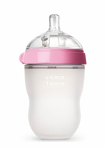 Pembe Pastel Renk Bebek Biberonu 2'li Set - Görsel 3