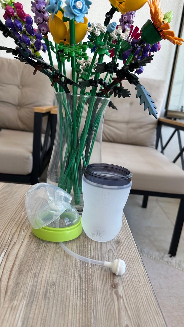 Yeşil Bebek Biberonu Kullanılmamış Antikolik Slikon - Görsel 3