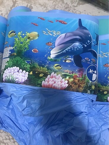  Beden mavi Renk BEBEK ÇOCUK YÜZME HAVUZU