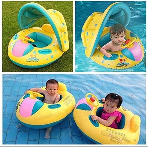 GÜNEŞLİKLİ BEBEK ÇOCUK YÜZME SİMİDİ