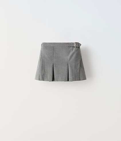 Zara pilili tokalı mini etek