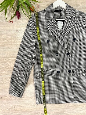 36 Beden gri Renk Trendyolmilla astarlı blazer ceket