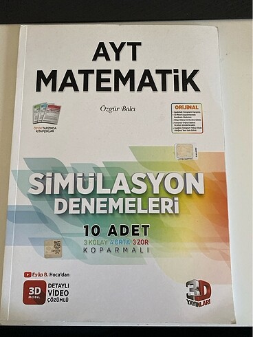 3d Ayt matematik deneme