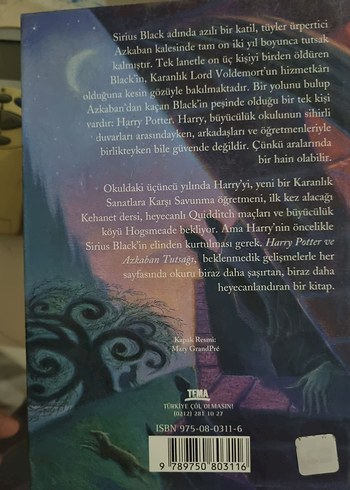  Harry Potter ve Azkaban Tutsağı - J.K. Rowling