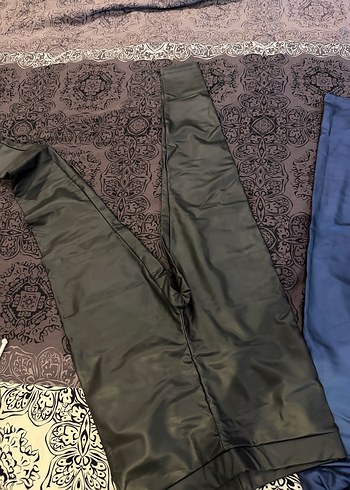 Siyah deri tayt - Görsel 3