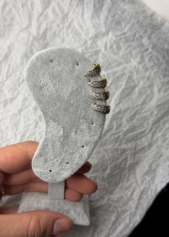 Taşlı earcuff - Görsel 2