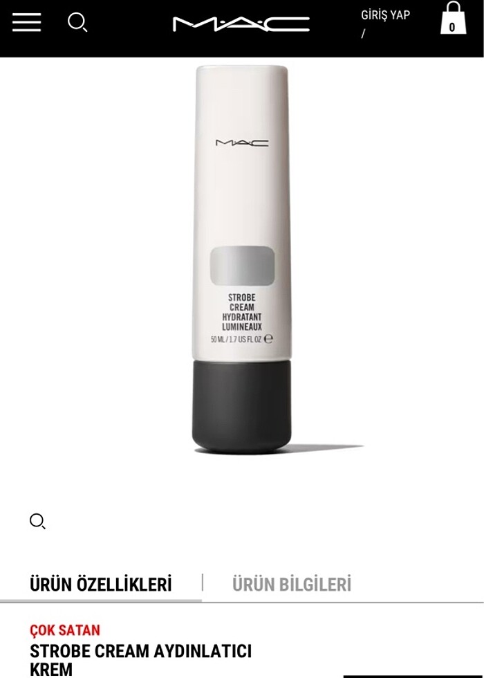 mac strobe cream silverlite - Görsel 2