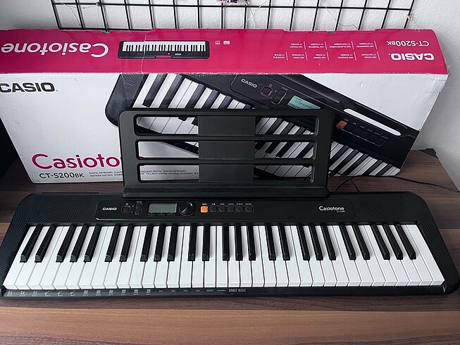 Casio Casiotone CT-S200BK 61 Tuşlu Org (Siyah)