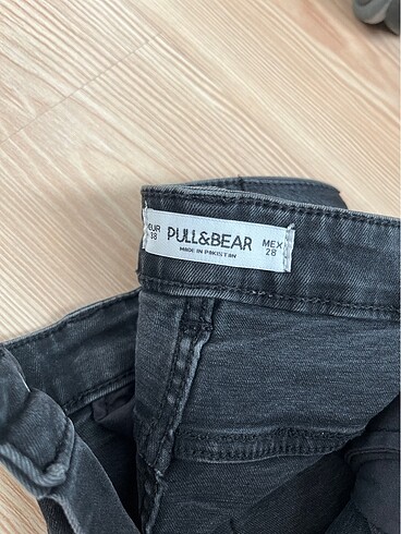 38 Beden siyah Renk SİYAH YIRTIK JEANS KOT PANTOLON