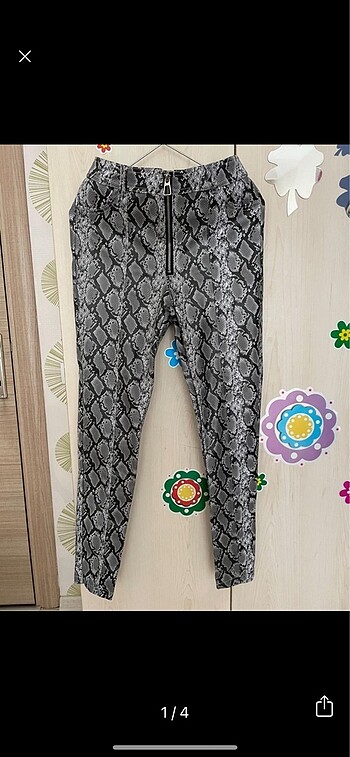 Bershka deri pantolon - Görsel 2