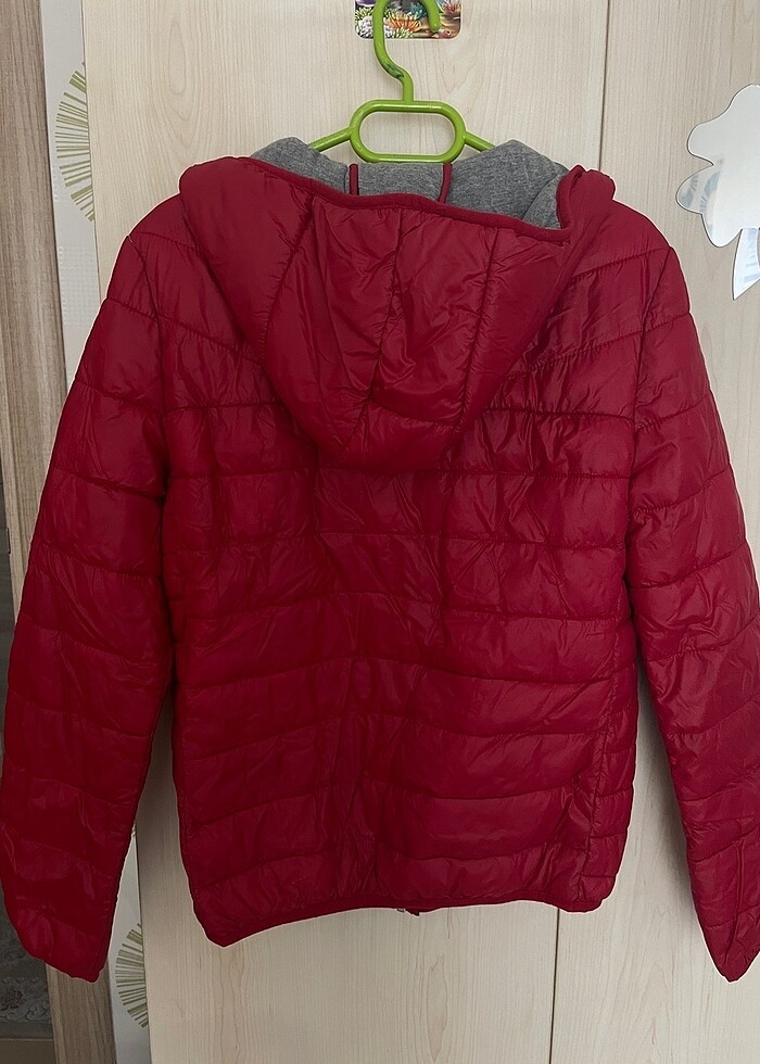 Mavi ultra hafif sıcak tutan mont - Görsel 2