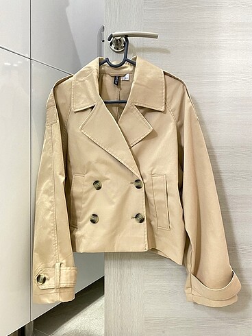 H&M Kısa Trençkot