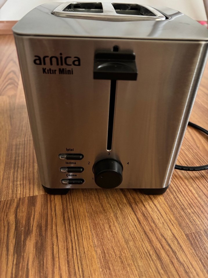 Arnica Kitır Mini 2 Dilimli Paslanmaz Çelik Ekmek Kızartma - Görsel 3