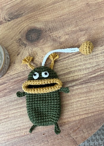 Renkli Örgü anahtarlık - Görsel 3