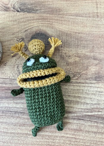 Renkli Örgü anahtarlık - Görsel 2