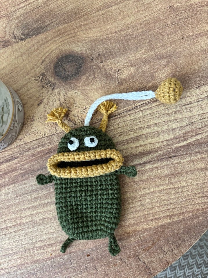 Renkli Örgü anahtarlık - Görsel 3