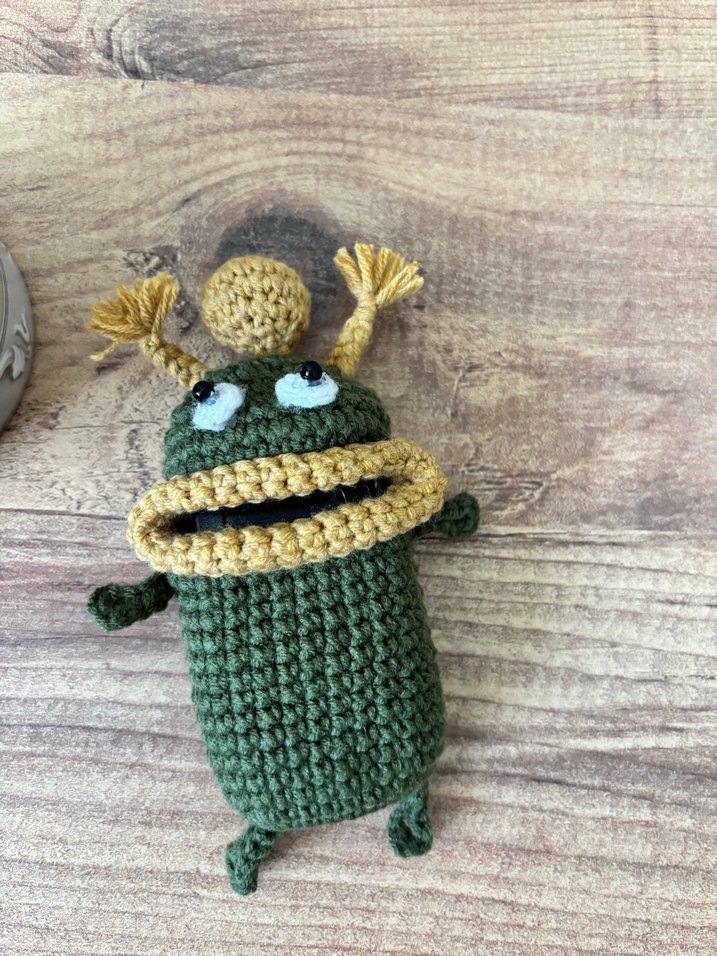 Renkli Örgü anahtarlık - Görsel 2