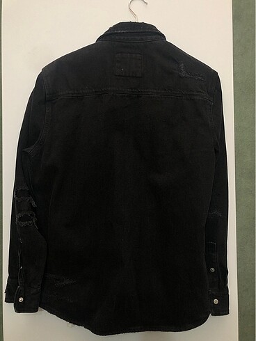 xl Beden siyah Renk Zara jean gömlek