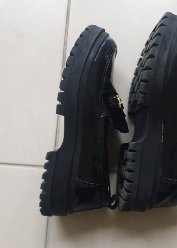 Parlak Siyah Erkek Çocuk Loafer Ayakkabı - Görsel 7