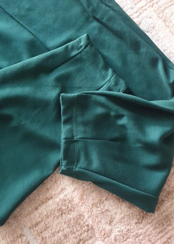 Erkek Koyu Yeşil Uzun Kollu Pijama Takımı - Görsel 7