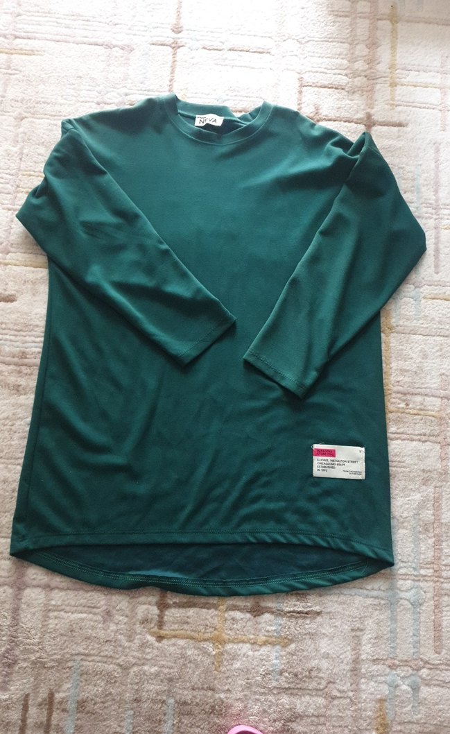 Erkek Koyu Yeşil Uzun Kollu Pijama Takımı - Görsel 3