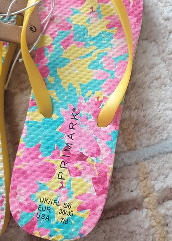 LC Waikiki Renkli Bağlama Desenli Kadın Terlik