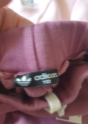 4 Yaş Beden pembe Renk Kız Çocuk Pembe Adidas Disney Baskılı Sweatshirt ve Eşofman