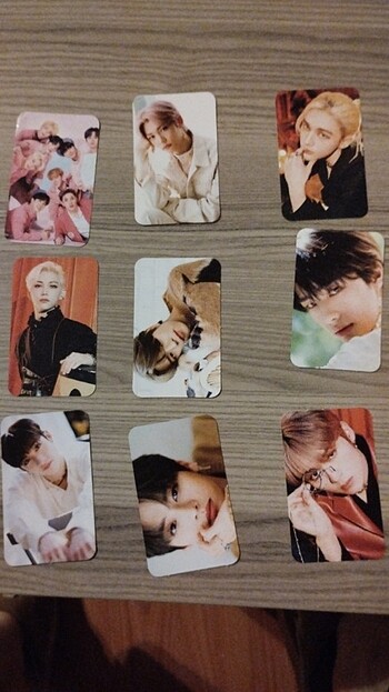 Photocard and sticker