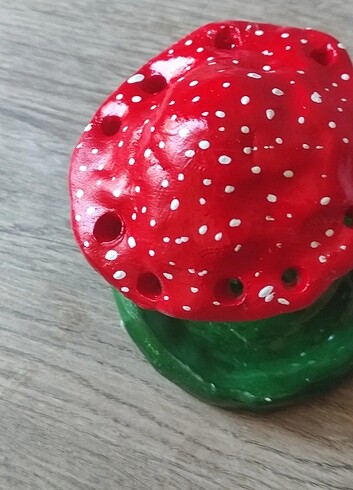 Beden kırmızı Renk Mantar Takı Standı