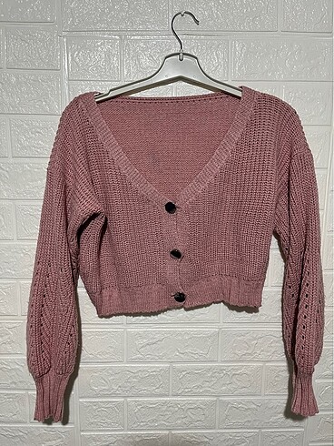 Pembe crop triko