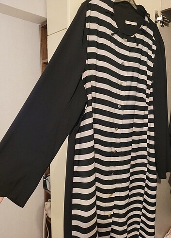 52 Beden Zebra desen çıtçıtlı gömlek tunik