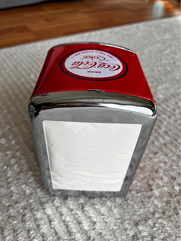 Beden Coca Cola retro metal peçetelik