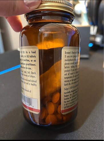 Diğer Solgar brewer?s yeast b12