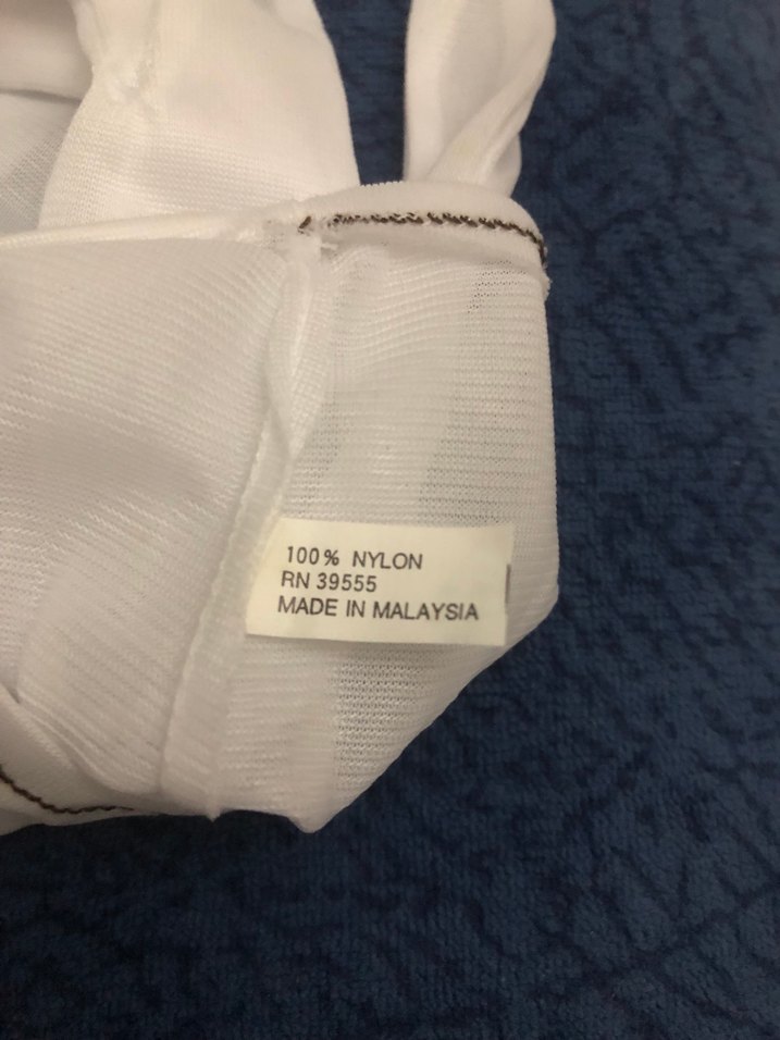 Kadın Beyaz Elastik Minimalist Eldiven 7 çift - Görsel 2