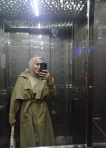 universal Beden haki Renk Haki Trençkot