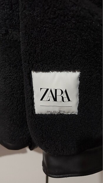 Zara zara yünlü deri ceket