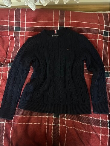 Tommy Hilfiger Tommy lacivert kazak