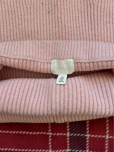 H&M Hm pembe örgü etek