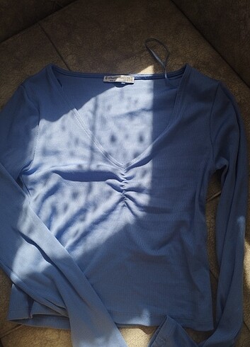 STRADİVARİUS BLUZ CROP TOP