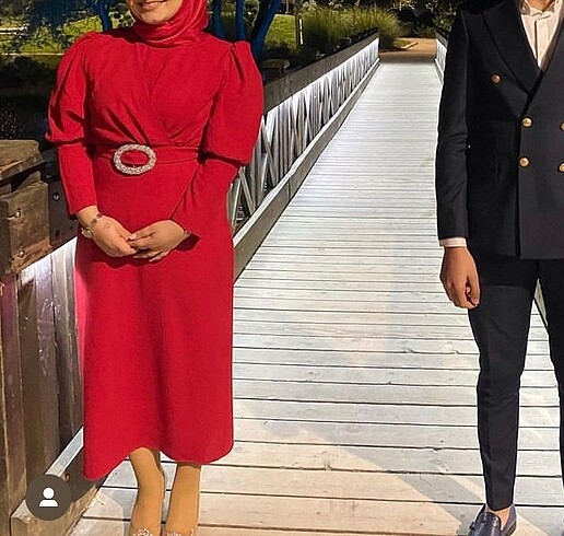Diğer Kırmızı kalem elbise